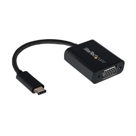 StarTech USB Type-C to VGA Adapter (Black) - CDP2VGA