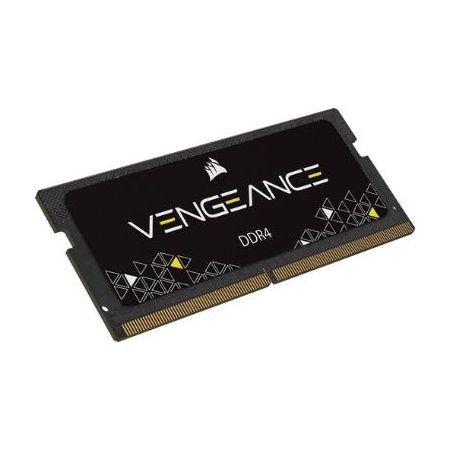 Corsair 16GB VENGEANCE Series DDR4 SODIMM Memory Kit (1 x 16GB, Black) - CMSX16GX4M1A2666C18