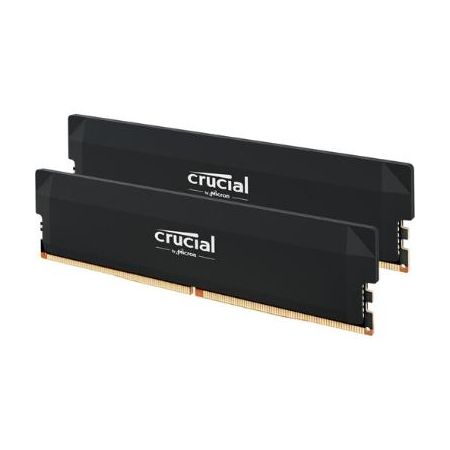 Crucial CP2K16G60C36U5B 32GB Pro Overclocking DDR5 6000 MT/s UDIMM Memory Kit (2 x 16GB, Black)