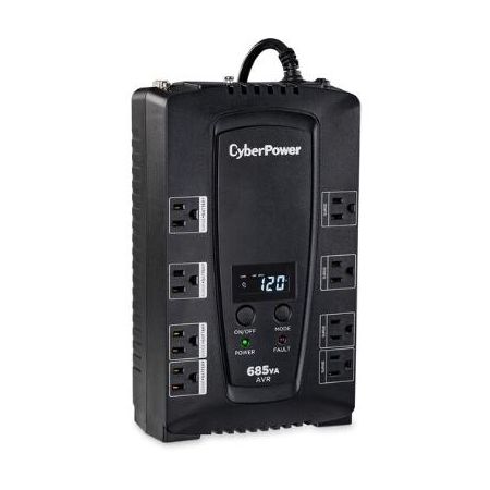 CyberPower CP685AVRLCD Intelligent LCD UPS (685VA)