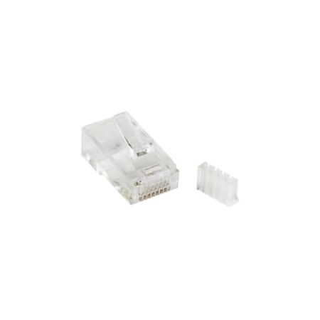 StarTech CAT 6 Network Connector - Clear - Cat6 Cable - RJ45 - CRJ45C6SOL50