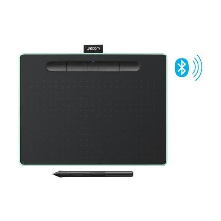 Wacom Intuos Bluetooth Creative Pen Tablet (Medium, Pistachio Green) - CTL6100WLE0