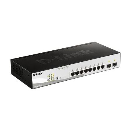 D-Link 10-Port Gigabit Smart Managed PoE+ Switch