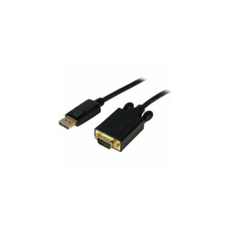 StarTech 6ft DisplayPort to VGA Cable - Active DP to VGA Adapter Cable - 1080p Video Converter - DP2VGAMM6B