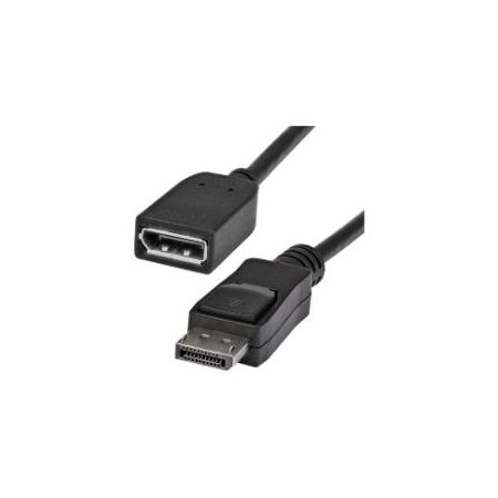 StarTech 6ft DisplayPort Extension Cable - 4K x 2K Video - DP 1.2 Extender Cord Male to Female - DPEXT6L