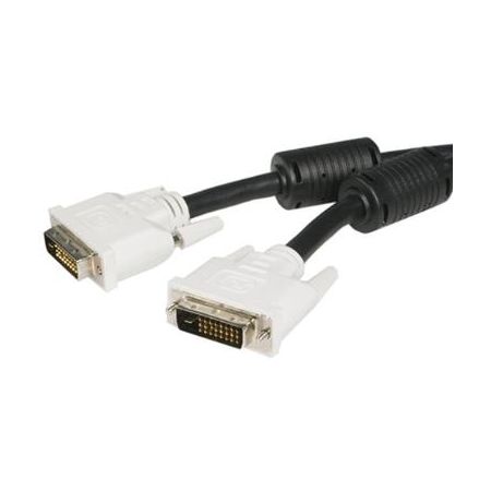 StarTech DVI-D Dual Link Male to Male Cable (20', Black) - DVIDDMM20