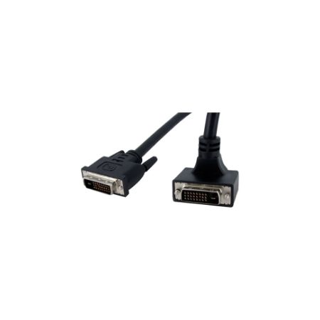 StarTech 6 ft 90 Degree Upward Angled DVI-D Monitor Cable - M/M - DVIDDMMTA6