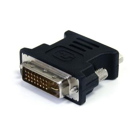 StarTech DVI-I Male to VGA Female Adapter (Black) - DVIVGAMFBK