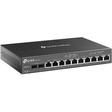 TP-Link Omada ER7212PC 3-in-1 12-Port PoE+ Compliant Gigabit VPN Router