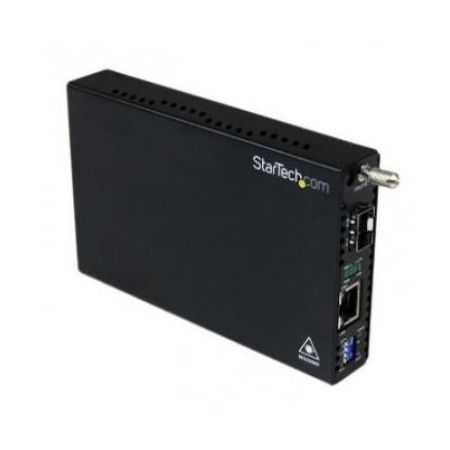 StarTech ET91000SFP2 Gigabit Ethernet Fiber Media Converter with Open SFP Slot - ET91000SFP2