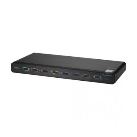 Belkin Universal 2nd Gen Secure KVM Switch, 8-Port Single Head w/ CAC - F1DN108KVM-UN-4