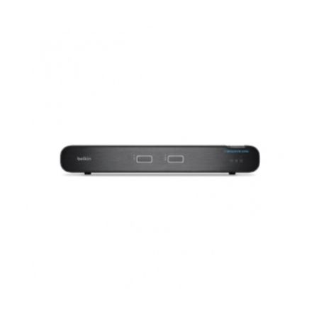 Belkin Universal 2nd Gen Secure KVM Switch, 2-Port Dual Head No CAC - F1DN202KVM-UNN4