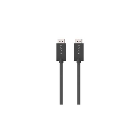 Belkin DisplayPort 1.2 Cable with Latches, M/M, 4k - 3ft - F2CD000b03-E