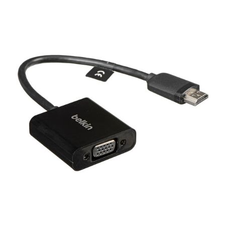 Belkin HDMI to VGA + 3.5mm Audio Adapter, M/F, 1080p - F2CD058