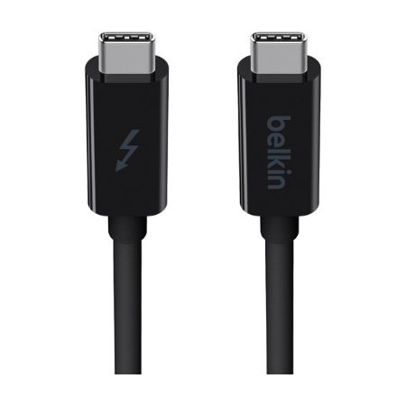 Belkin Thunderbolt 3 Cable (USB-C to USB-C) (3.3-ft/1-m) (USB Type-C) - F2CD081BT1M-BLK