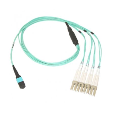 Belkin  MTP to LC 50 125 OM3 Fiber Optic Cable, 1m - F2CF005-1M