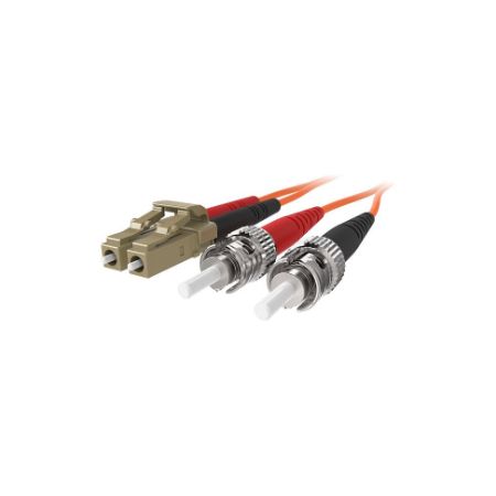 Belkin Multimode Duplex Fiber Patch Cable, ST-LC - 2.0 Meters - F2F402L0-02M