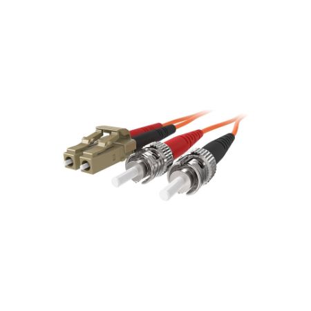 Belkin Multimode Duplex Fiber Patch Cable, ST-LC - 3.0 Meters - F2F402L0-03M