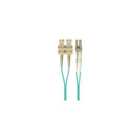 Belkin Fiber Patch Cable 10 Gig Aqua 50/125 LC/SC 2 Meter - F2F402L7-02M-G