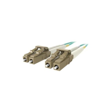 Belkin  10M Fiber Optic Cable; 10GB Aqua Multimode LC/LC Duplex, 50/125 OM3 - patch cable - 10 m - aqua - F2F402LL-10M-G