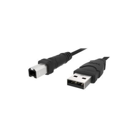 Belkin USB-A to USB Type B Cable - M/M - 480 Mbps - 6ft - Device Extension Cable - F3U133B06