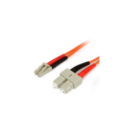 StarTech 3m Fiber Optic Cable - Multimode Duplex 62.5/125 LSZH - LC/SC - FIBLCSC3