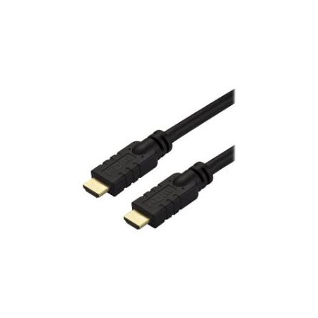 StarTech 30ft (10m) HDMI 2.0 Cable - 4K 60Hz Active High Speed HDMI Cable HDR 18Gbps - CL2 Rated - HD2MM10MA