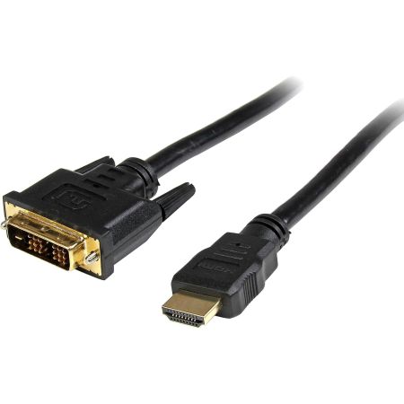 StarTech HDMI to DVI-D Adapter Cable, Black, 0.5m