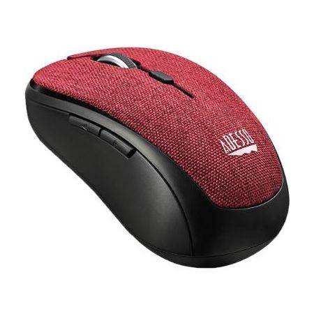 Adesso iMouse S80R Wireless Optical Fabric Mini Mouse (Red)