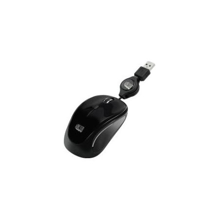 Adesso iMouse S8B - USB Illuminated Retractable Mini Mouse