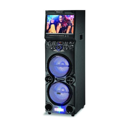 Supersonic IQ-5910DJWK Bluetooth Wireless DJ Speaker - High Power, LED Lights, Rechargeable Battery