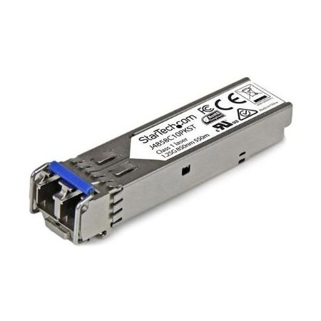 StarTech Gigabit Fiber SFP Transceiver Module - HP J4859C Compatible (Up to 6.2 mi, 10-Pack) - J4859C10PKST