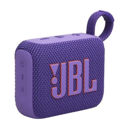 JBL GO4PURAM Portable Bluetooth Speaker (Purple)