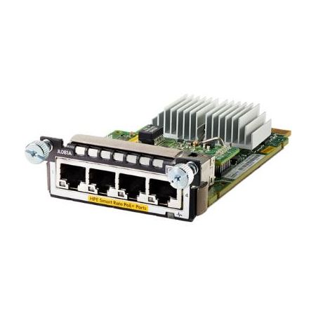 Aruba JL081A 4-Port 10G PoE+ Smart Rate Module