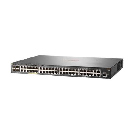 HP JL262A#ABA 2930F 48-Port Gigabit Ethernet PoE+ Switch with Four 1 Gb/s SFP Ports