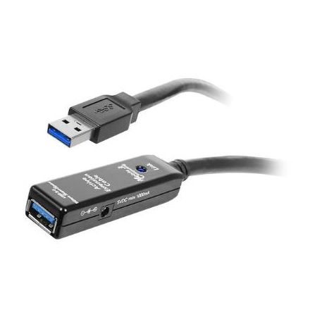 SIIG USB-A 3.0 Male to Female Active Repeater Cable (49') - JU-CB0711-S1