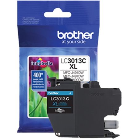 Brother LC3013C High-Yield Ink Cartridge (Cyan)