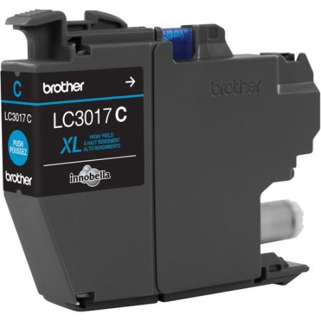 Brother LC3017C High Yield XL Cyan Ink Cartridge