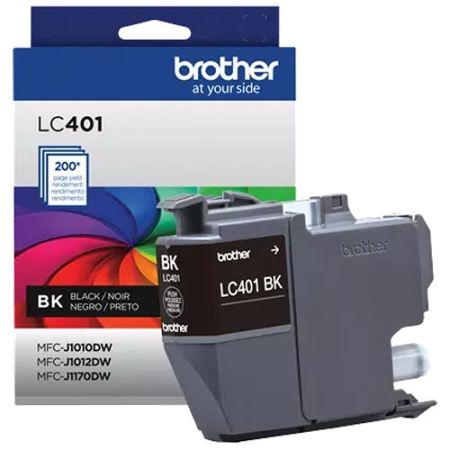 Brother LC401BKS Standard Yield Black Ink Cartridge