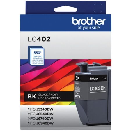 Brother LC402BKS Genuine INK vestment Tank Standard-Yield Black Ink Cartridge