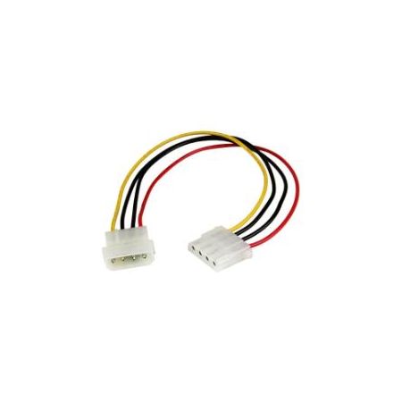 StarTech LP4 Power Extension Cable - M/F - 12 Inch 4 Pin Molex LP4 - LP4POWEXT12