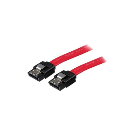 StarTech 12in Latching SATA Cable - SATA cable - Serial ATA 150/300/600 - LSATA12