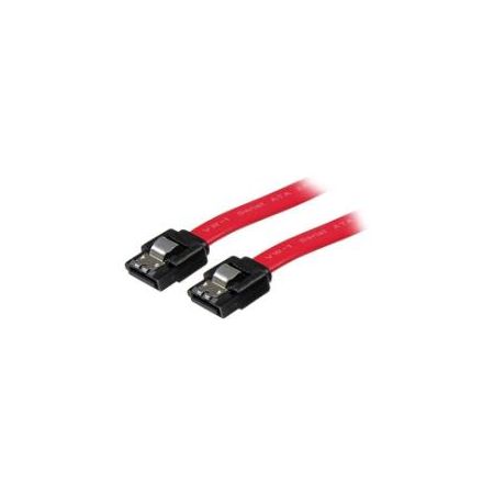 StarTech 18in Latching SATA Cable - SATA cable - Serial ATA 150/300/600 - LSATA18