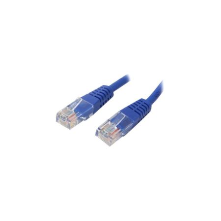 StarTech Cat5e Ethernet Cable 8 ft Blue - Cat 5e Molded Patch Cable - M45PATCH8BL