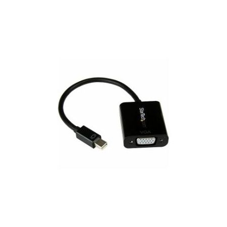 StarTech Mini DisplayPort to VGA Adapter Dongle - Active mDP 1.2 to VGA Converter - 1080p Video - MDP2VGA2