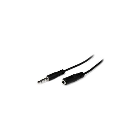 StarTech 1m Slim 3.5mm Stereo Extension Audio Cable - M/F - MU1MMFS