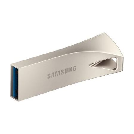 Samsung 128GB USB 3.1 Gen 1 BAR Plus Flash Drive (Silver) - MUF-128BE3/AM