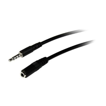 StarTech Headset Extension Cable 3.5mm TRRS Male to 3.5mm TRRS Female (6.6') - MUHSMF2M