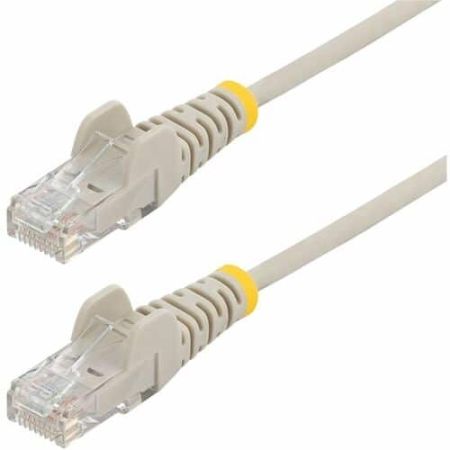 StarTech 10 ft. CAT6 Ethernet Cable - Slim - Snagless RJ45 Connectors - Gray - N6PAT10GRS