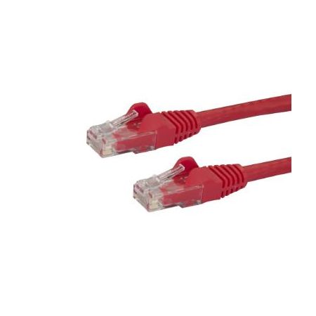 StarTech 100ft CAT6 Ethernet Cable - Red Snagless Gigabit - 100W PoE UTP 650MHz Category 6 Patch Cord UL Certified - N6PATCH100RD